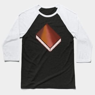 Bookworm Pixel Art Baseball T-Shirt